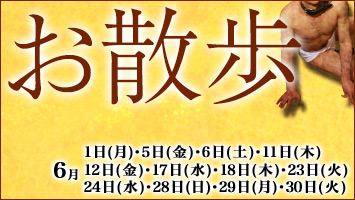 お散歩
